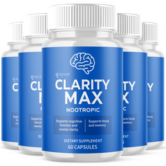 Clarity Max Formula Brain Supplement ClarityMax (5 Pack - 300 Capsules)