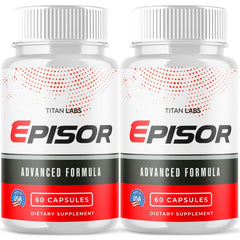 (2 Pack) Episor Advanced Male Health Support Vitamin Supplement 120 Capsules