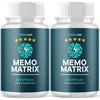 Image of (2 Pack) Memo Matrix Natural Brain Supplement MemoMatrix 120 Capsules