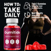 Image of (5 Pack) Gumitide ACV Gummys 1000MG Advanced Gumi Tide Supplement 300 Gummies