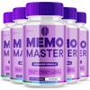 Image of (5 Pack) Memo Master All Natural Formula Brain Supplement 300 Capsules