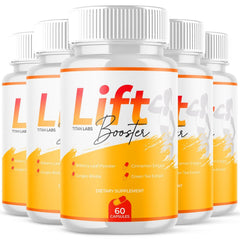 (5 Pack) Lift Booster Advanced Energy & Fitness Vitamin LiftBooster 300 Capsules
