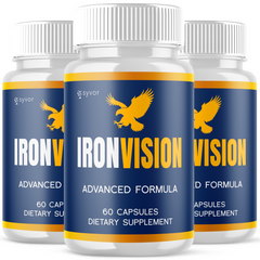(3 Pack) Iron Vision Pills Support Healthy Eye Function IronVision 180 Capsules