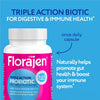 Image of Florajen Triple Action Complete Probiotic (2 Pack-60 Capsules)