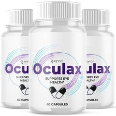 (3 Pack) Oculax Pills Advanced Support for Healthy Eye Vision Ocu Lax 180 Capsules