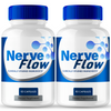 Image of Nerve Flow for Neuropathy Capsules, NerveFlow Nerve Health Support Pills (2 Pack - 120 Capsules)