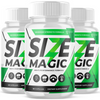 Image of (3 Pack) Size Magic for Men Advanced Max Formula Vitamin Supplement 180 Capsules