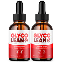 (2 Pack) Glyco Lean Blood Support Drops GlycoLean Vitamin Supplement 60 Servings