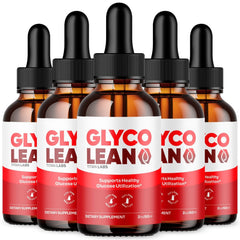 (5 Pack) Glyco Lean Blood Support Drop GlycoLean Vitamin Supplement 150 Servings