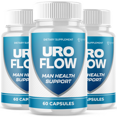 Uro Flow for Men Prostate Supplement Pills (3 Pack-180 Capsules)