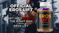 (2 Pack) Eros Lift Male Gummys Advanced Formula ErosLift Max Vitamin 120 Gummies