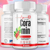 Image of (3 Pack) Coramin Pills Advanced Blood Support Supplement Cora Min 180 Capsules