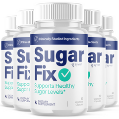 Sugar Fix Blood Balance Advanced Support Glycogen Vitamin (5 Pack-300 Capsules)