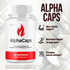 Image of (3 Pack) Alpha Caps Advanced Male Pill Formula AlphaCaps Supplement 180 Capsules