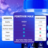 Image of (3 Pack) Fortivir Max Advanced Formula Pills FortivirMax Supplement 180 Capsules