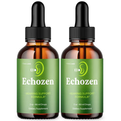 (2 Pack) Echozen Ear Health Support Drops Natural Echo Zen Vitamin 60 Servings