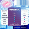 Image of (3 Pack) MemoPryl All Natural Brain Supplement Memo Pryl 180 Capsules