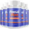 Image of (5 Pack) Focus Max Pill Natural Brain Supplement FocusMax 300 Capsules