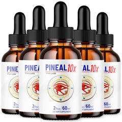 (5 Pack) Pineal 10X Natural Brain Max Supplement Pineal10X 300 Capsule