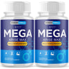 Image of (2 Pack) Mega Arise Max Advanced Male Support Supplement MegaArise 120 Capsules