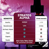 Image of (3 Pack) Stratos Alpha Male Support Drops Advanced StratosAlpha 90 Servings