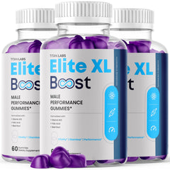 (3 Pack) Elite XL Boost ACV Gummys Support Male Health EliteXLBoost 180 Gummies