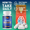 Image of (2 Pack) Mind Wake Pills - Brain Health & Cognitive Support Supplement 120 Capsules
