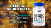 Image of Neuro Elite Nootropic All Natural Super Brain Supplement (2 Pack - 120 Capsules)