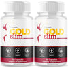 Image of (2 Pack) Gold Slim Advanced Energy & Fitness Formula Vitamin GoldSlim 120 Caps