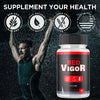 Image of (1 Pack) Red Vigor Pills Advanced Male Support Supplement RedVigor 60 Capsules