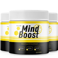 (3 Pack) Mind Boost Powder Natural Brain Support Supplement MindBoost 90 Serves