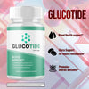 Image of (1 Pack) Glucotide Advanced Blood Support Supplement Gluco Tide 60 Capsules
