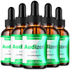 Image of Audizen Ear Health Suppport Drops Natural Formula Hearing Supplement (5 Pack)
