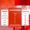 Image of GlucoZone Blood Optimizer, Gluco Zone Glycogen Formula Supplement 180 Capsules