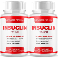 (2 Pack) Insuglin Advanced Blood Health Support Supplement Insu Glin 120 Capsule