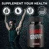 Image of (3 Pack) Savage Grow Advanced Male Support Pills SavageGrow Vitamin 180 Capsules