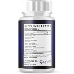 (3 Pack) Pineal Force Natural Brain Formula PinealForce 180 Capsules
