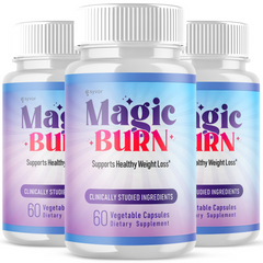 (3 Pack) Magic Burn Advanced Energy & Fitness Supplement MagicBurn 180 Capsules