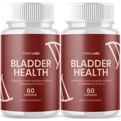 (2 Pack) Bladder Health Prostate & Bladder Support Formula BladderHealth 120 Capsules