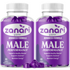 Image of (2 Pack) Zanari Male Gummys Advanced Formula Max Support Supplement 120 Gummies