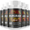 Image of (5 Pack) Bururan Male Support Supplement Advanced Formula Buru Ran 300 Capsules