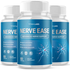 (3 Pack) Nerve Ease Nerve Support Max Supplement NerveEase 180 Capsule