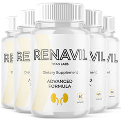 (5 Pack) Renavil Pills Advanced Energy & Wellness Support Formula 300 Capsules