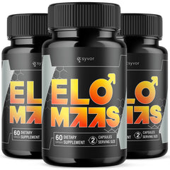 (3 Pack) Elo Maas Advanced Male Pills EloMaas Formula Supplement 180 Capsules