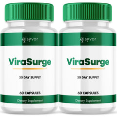 (2 Pack) Virasurge Advanced Male Support Max Supplement Vira Surge 120 Capsules