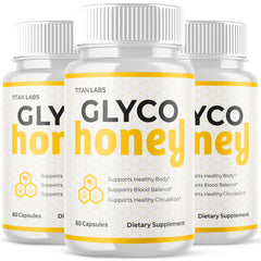(3 Pack) Glyco Honey Advanced Blood Support Max Supplement GlycoHoney 180 Capsules