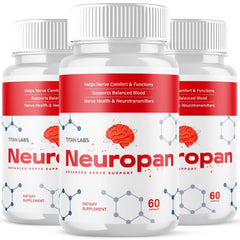 (3 Pack) Neuropan Natural Super Nerve Supplement Neuro Pan 180 Capsule