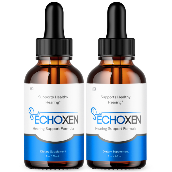Echoxen Ear Drops - For Tinnitus Supports, Ear Relief & Comfort (2 Pac ...