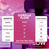 Image of (5 Pack) Gorilla Flow Advanced Male Support Supplement GorillaFlow 300 Capsules