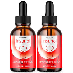 (2 Pack) Insunol Blood Support Drops Advanced Vitamin Supplement 60 Servings